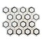Andova Tiles ANDOVA TILES Hexaco Straight Edge Natural Stone Mosaic Sheet Wall and Floor Tile ANDHEX420 - alternate 2